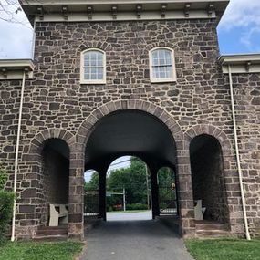 brick arc entrance